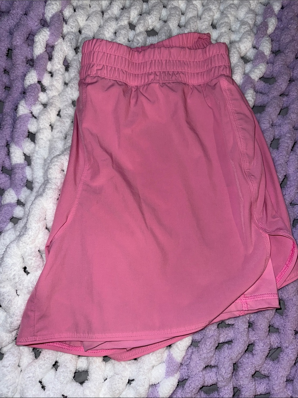 Avia Pink Athletic Skirt with Elastic Waist